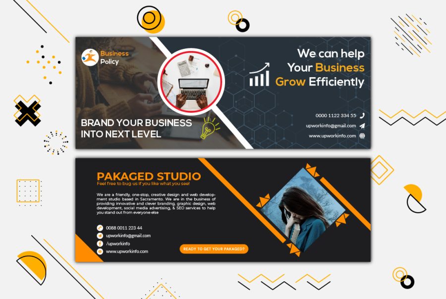 I will do professional eye catchy facebook cover and social media banner design