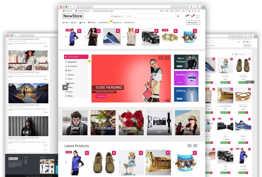  I will build ecommerce website online store with wordpress woocommerce