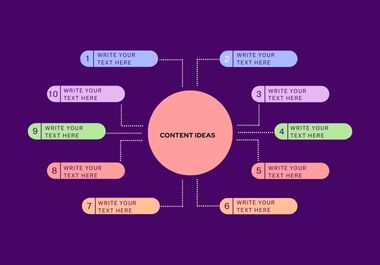 I will do professional multicolor concept infographic
