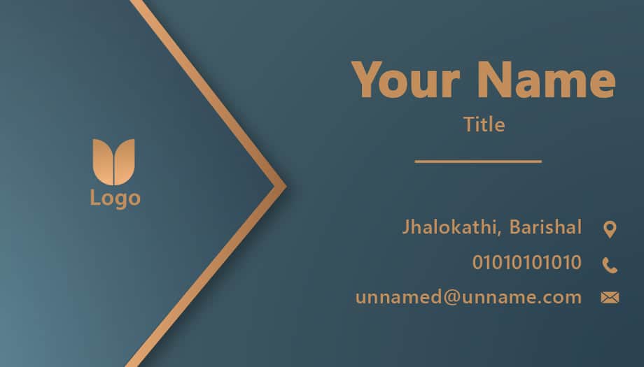 Design attractive business card for you.