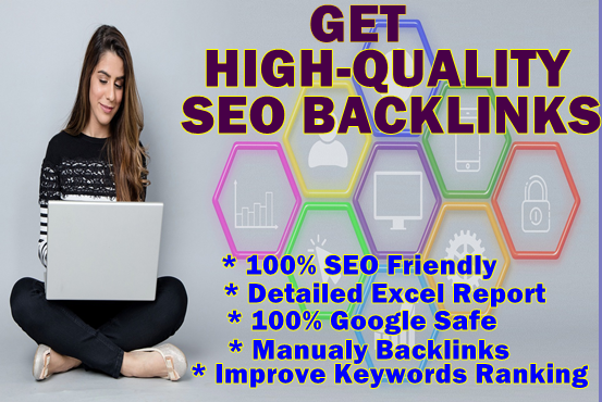 I will build 50 HQ SEO backlinks from high quality websites by white hat method
