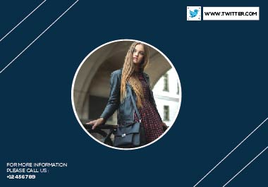 I will make creative Twitter Cover/HEADER photo,Post Design,Ads Design for you within 24 hours.