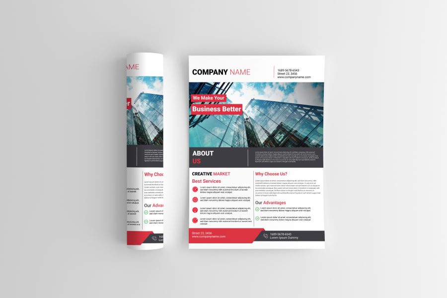 Best elegent professional flyer design for you