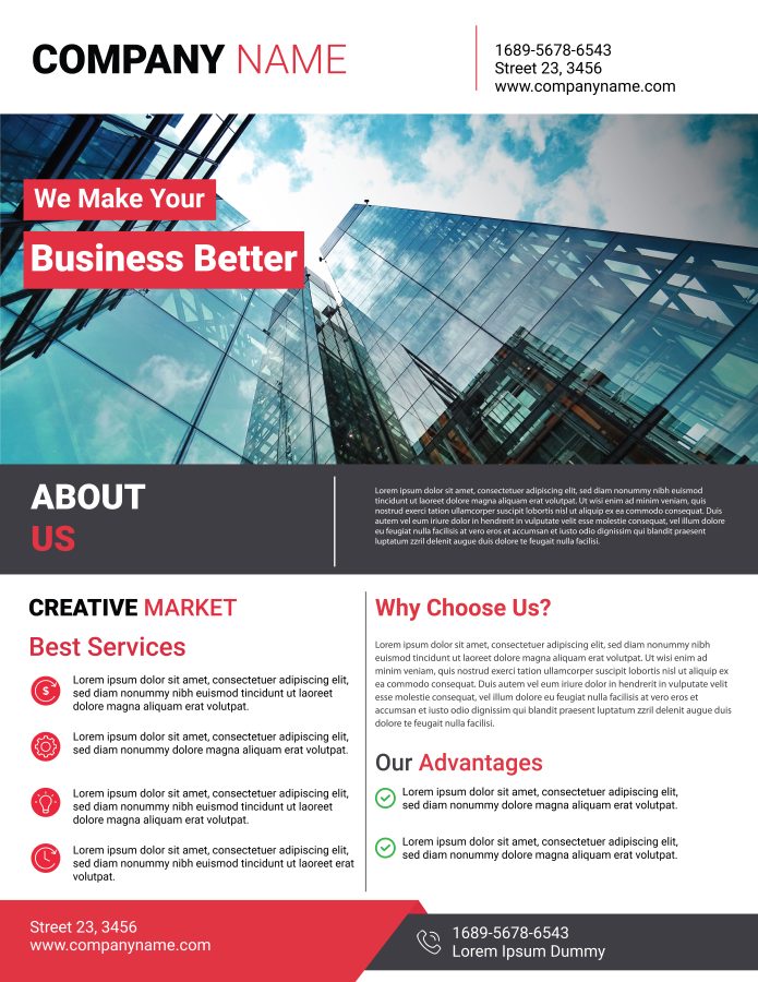 Best elegent professional flyer design for you