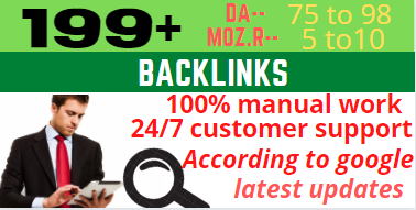 Create 199+ High PR9 or DA 70+ HQ Google Dominating Profile BACKLINKS