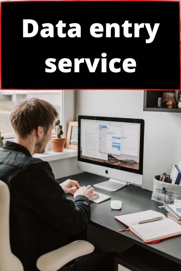  I can do any kind of data entry work.