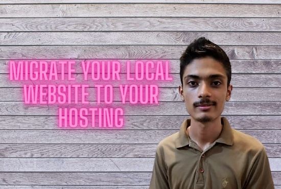 [Verified Freelancer] Migration Your Local Wordpress Website to Hosting Live Server
