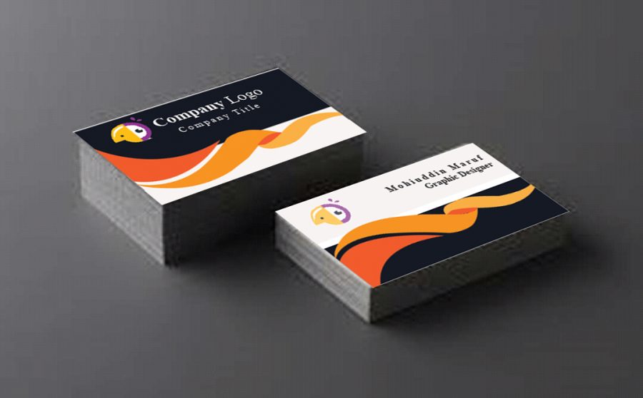 I will do unique design business card