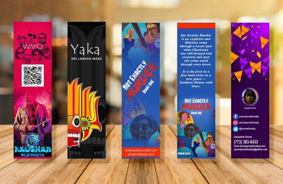 I will create an outstanding printable bookmark design