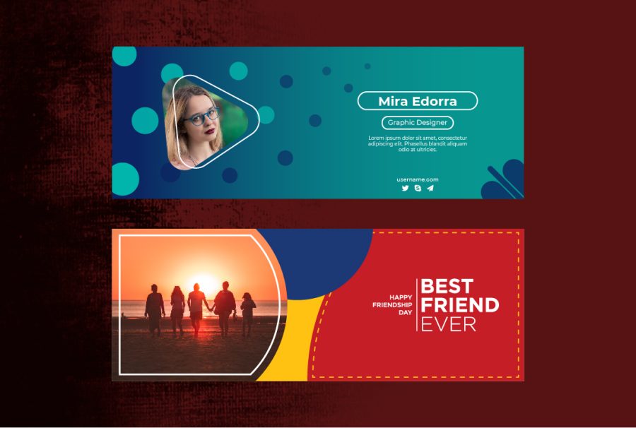 I will create Facebook cover design, Twitter, Linkedin, Youtube banner, ads header
