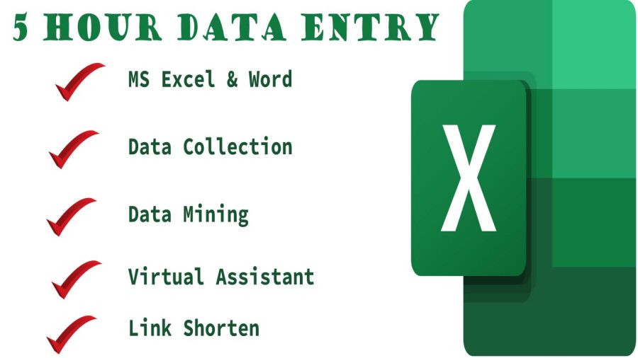 I ll Do Data Entry,Link Shorten & Virtual Assistant
