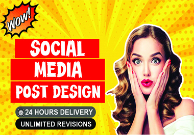 I will design eye catching social media post