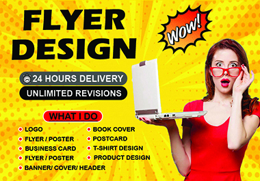 I will design amazing flyer for your business