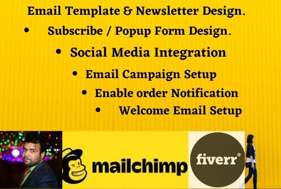 I will do create professional email template