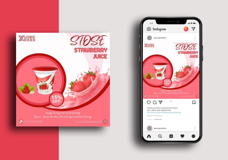  I will do a social media post, banner, flyer and roll up design