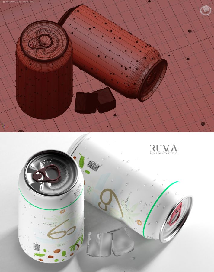 3d product modeling and photorealistic rendering