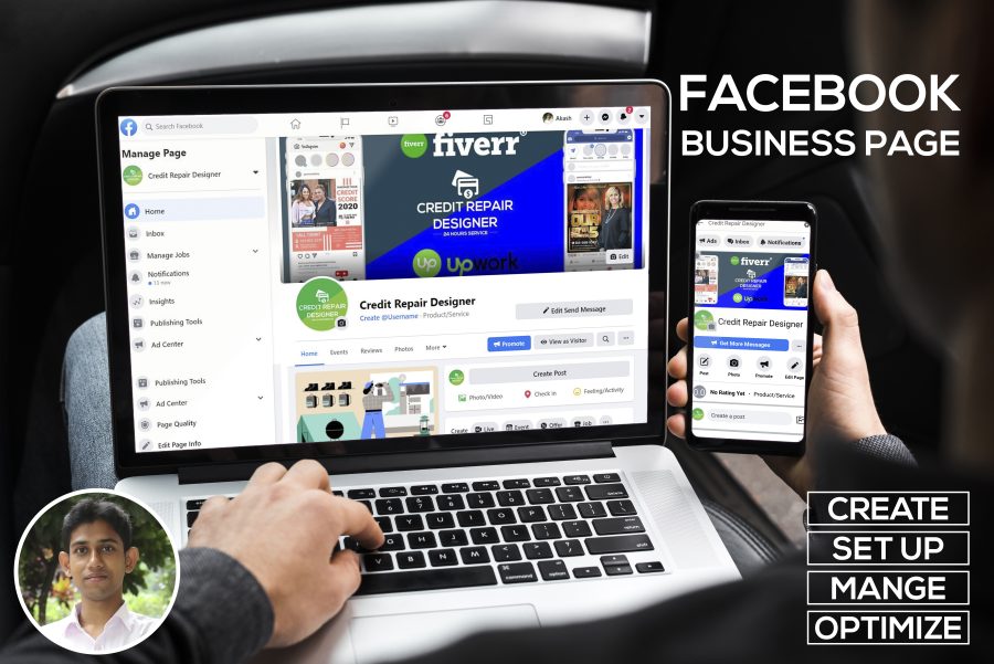 I will create a professional Facebook Business Page 24 hours