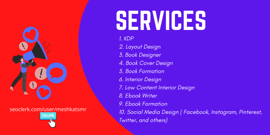 ebook writing and any kinds of book formatting