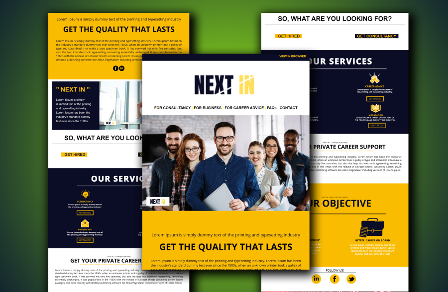 I will do mailchimp template design and newsletter automation