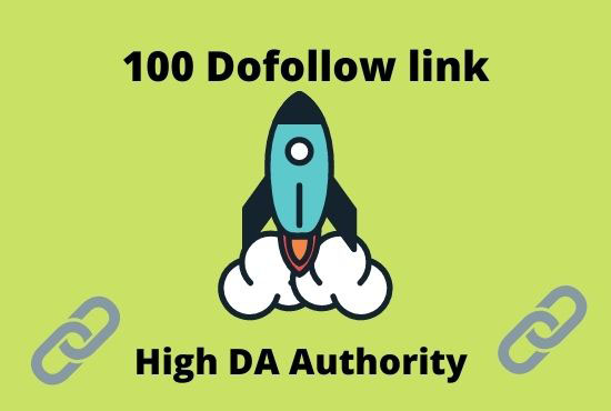 Get 100 dofollow backlinks manually 