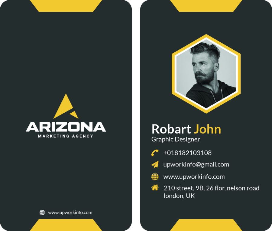 I will be professional business card and stationery