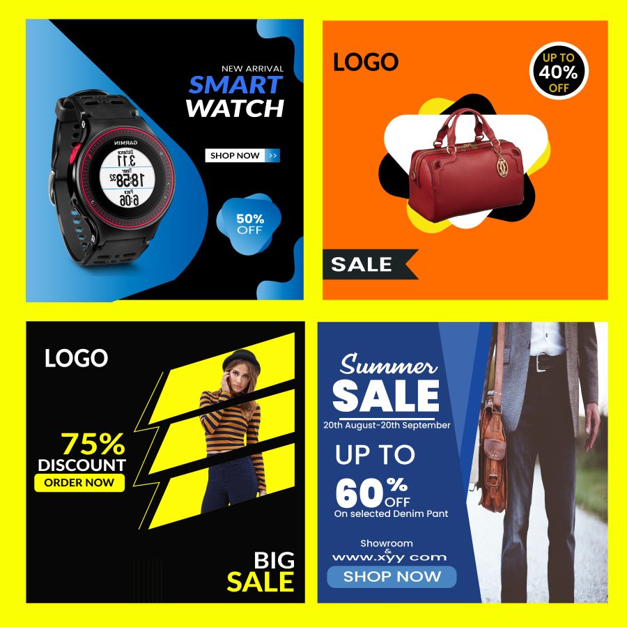 I will design facebook product or service ads banner desing