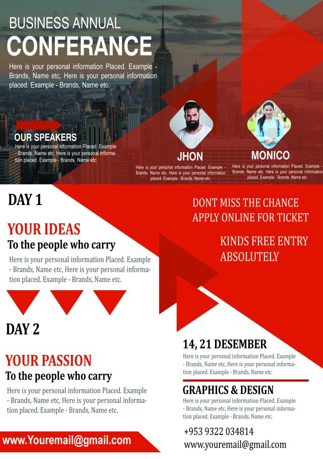 I will create an explainer flyer for your business 