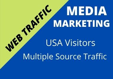 I will send 30 days unlimited USA web traffic, real organic web visitor