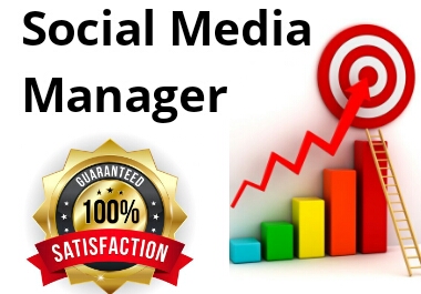 I will be your social media manager and content creators.