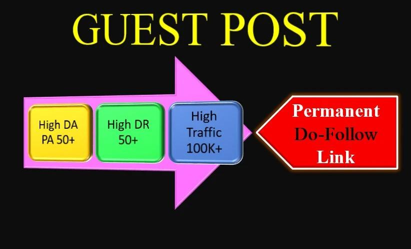 High traffic Google Ne ws Approved post 30 Guest Posts on DA50-85 Do Follow Links