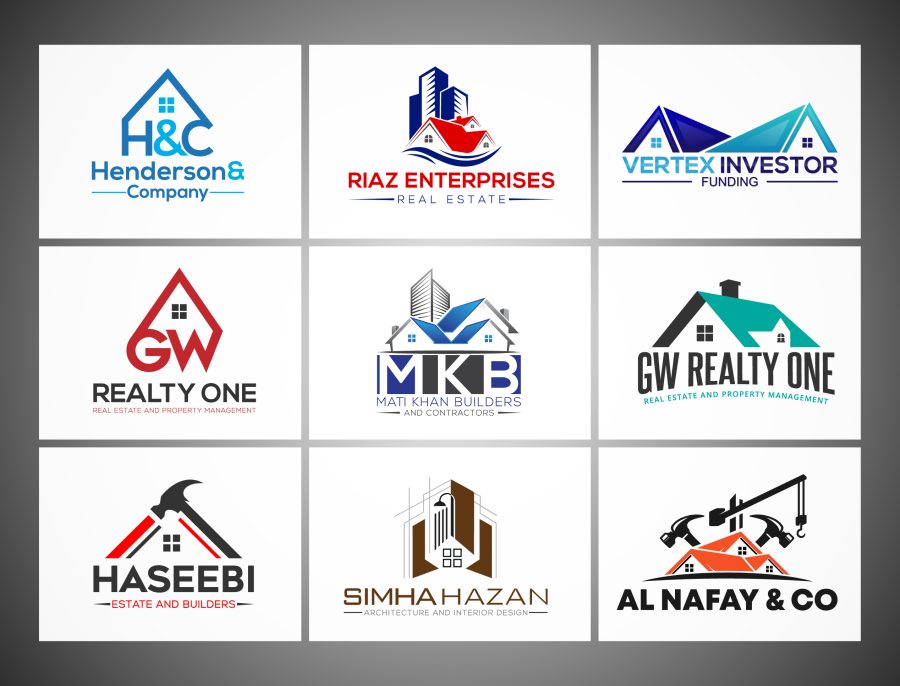I will design a real estate business logo