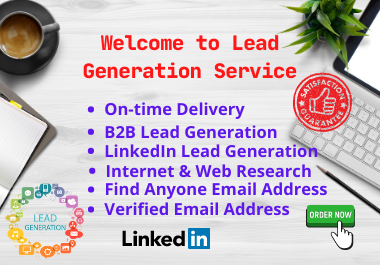 Get B2B lead generation, web research and email list building for your business