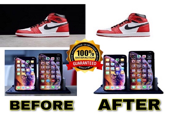 I will do remove the background professionally for your eCommerce product
