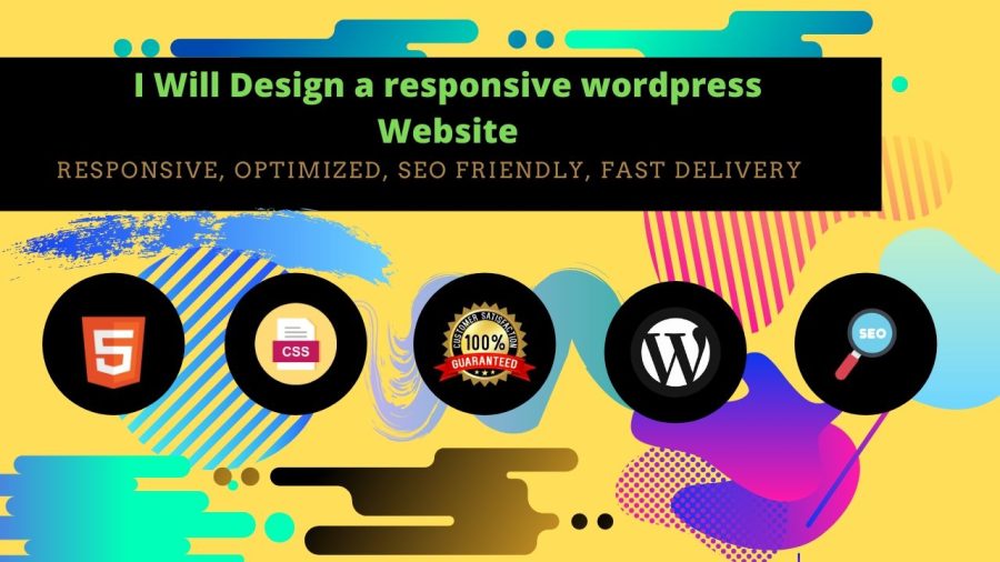 I will Build a Creative WordPress Website