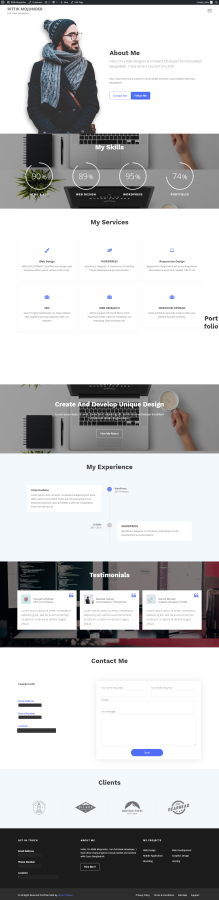 I will design a responsive website within one day