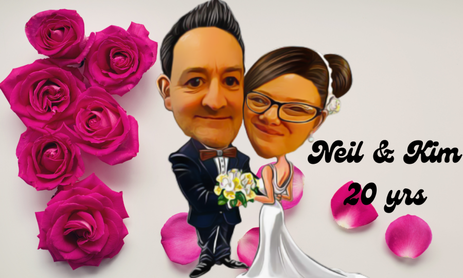 I will draw cartoon caricature portrait head shot avatar from photo