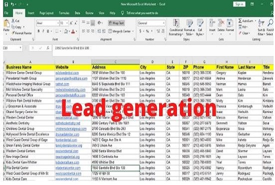 100 targeted b2b lead generation & LinkedIn lead generation for your business