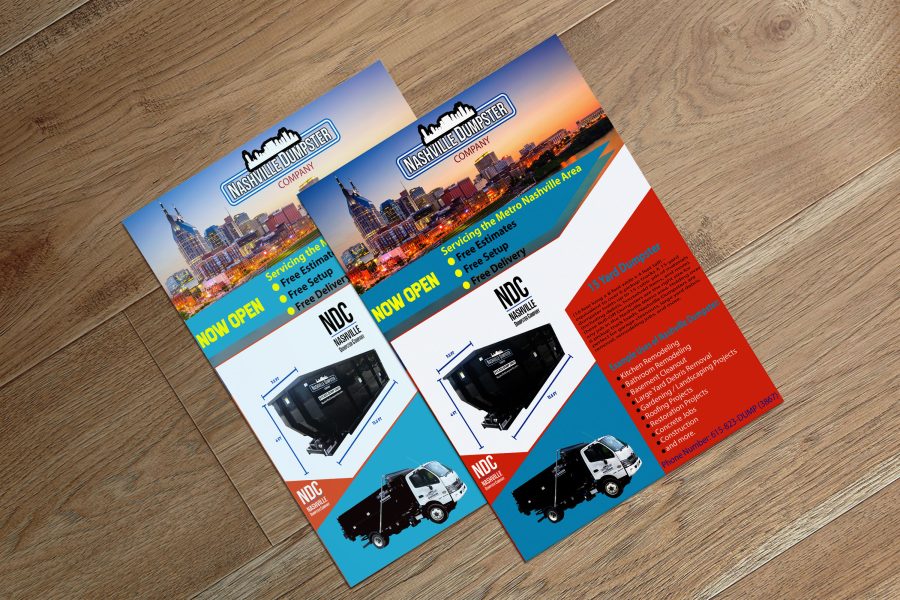 I will do professional business flyer design.