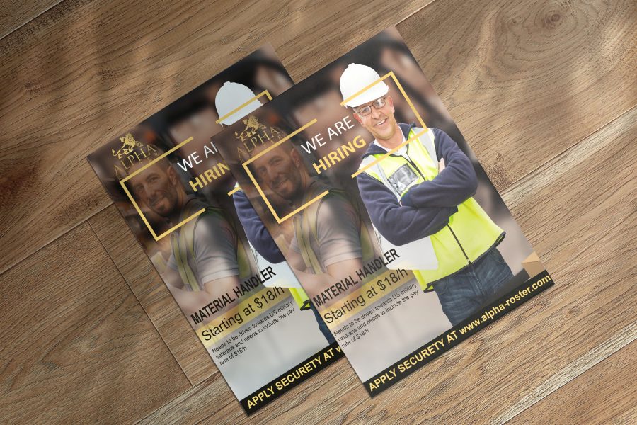 I will do professional business flyer design.