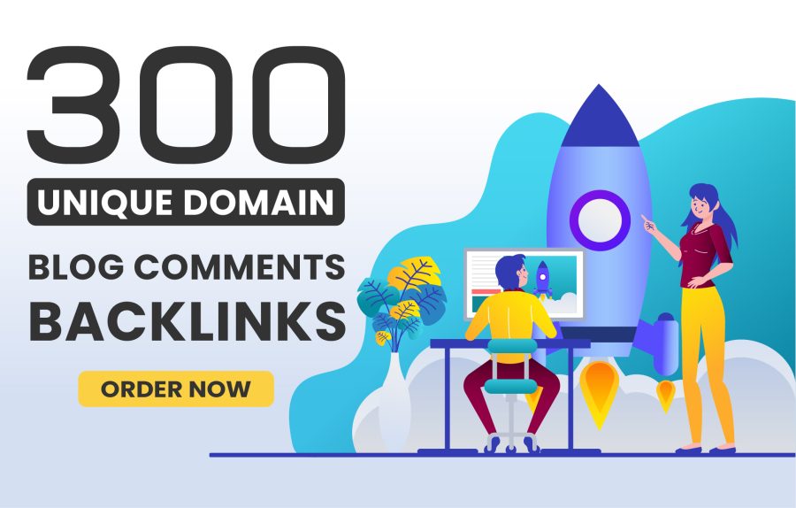 I will do 300 Unique domain blog comments with high DA PA