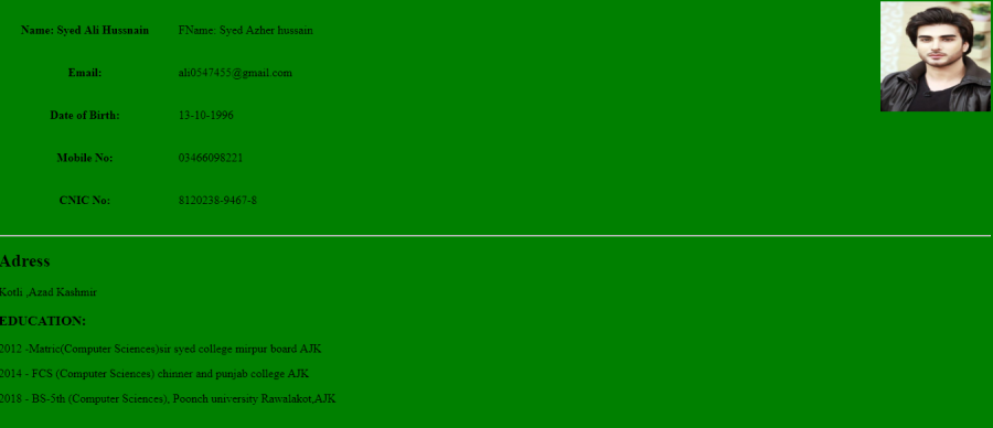 i am a frontend developer,i can create effective,professtionail html5,css,jquery websites. 