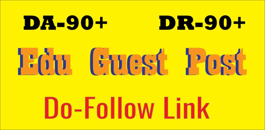 Write and Publish EDU Guest Post backlink DA90+ DR90+ Do-FoIIow Link