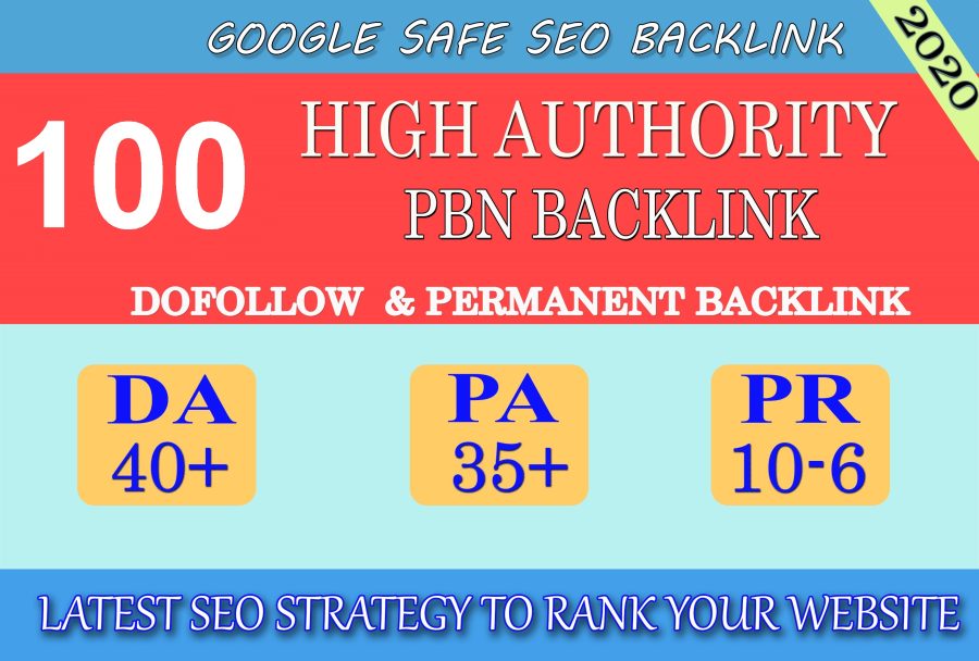 I will provide DA40+ PA30+ PR6+ 100 Web2.0 High Quality Backlink and 100% Dofollow
