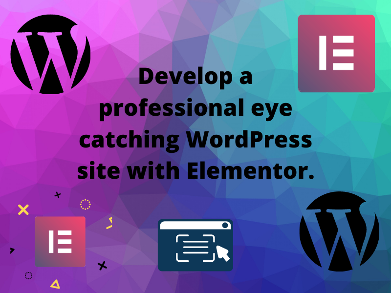 I will create a professional eye catching WordPress site with elementor