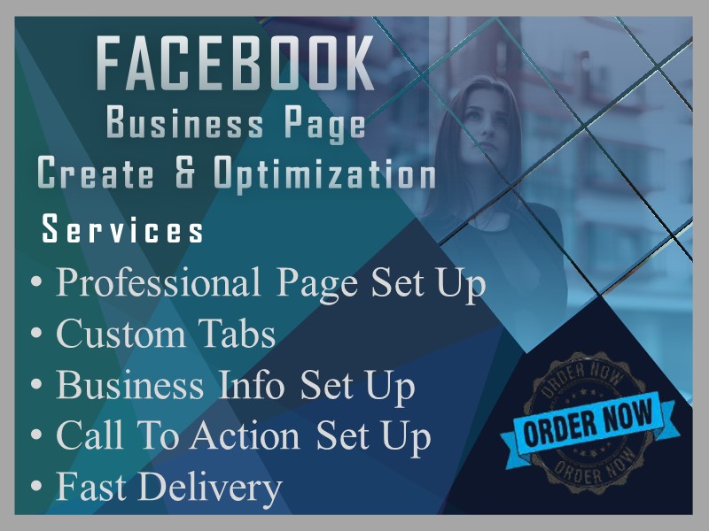 I Will Create, Setup, and Publish your Facebook Business Page