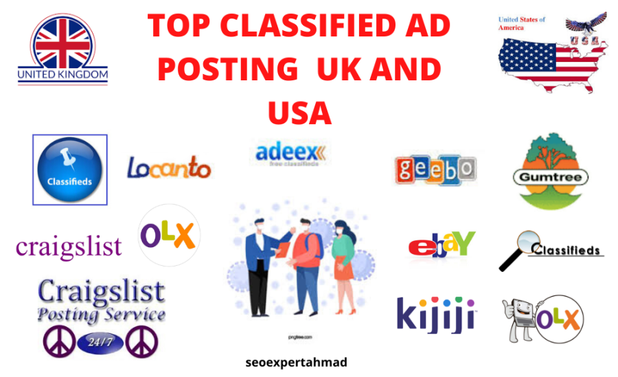  post your ad to top USA and UK classified ad posting sites