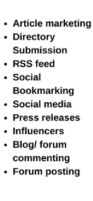 Google 1st page ranking guarantee with white hat manual Off Page Optimization For Any Site
