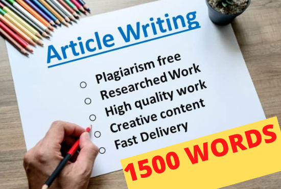 I will write SEO Optimized, Plagiarism free content for your blog