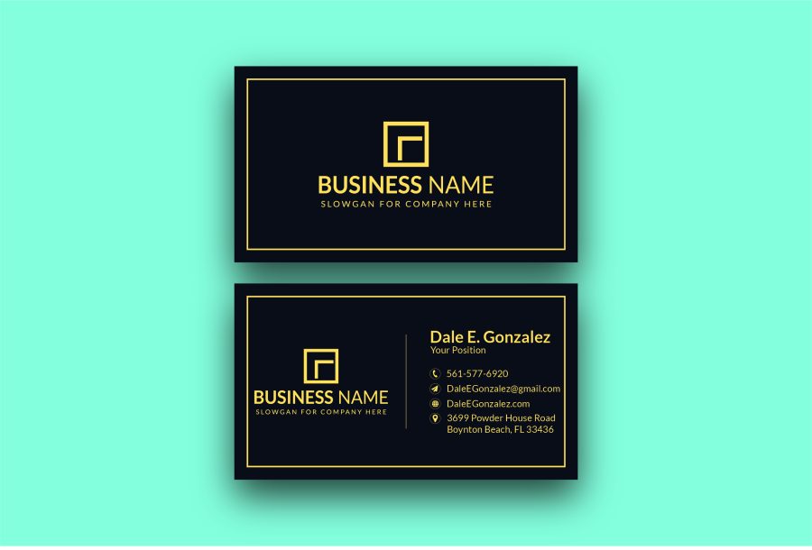 I will design outstanding luxury business card for you.