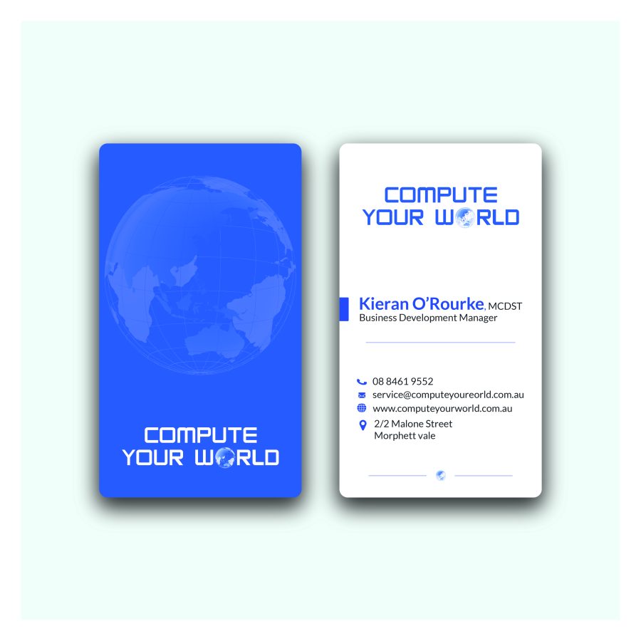 I will provide any type of business card services.